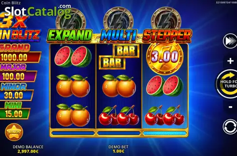 Скрин2. 3x Coin Blitz: Trinity Running Wins 3x3 слот