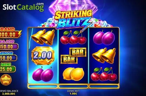 Скрин2. Striking Blitz: Running Wins 3x3 слот