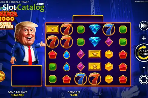 Скрин2. Trump It Bonanza x1000: Power Scatter слот