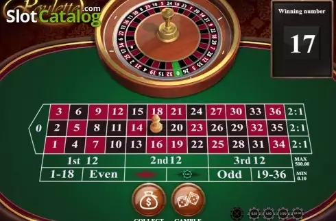 Скрин4. Lucky Spin European Roulette слот