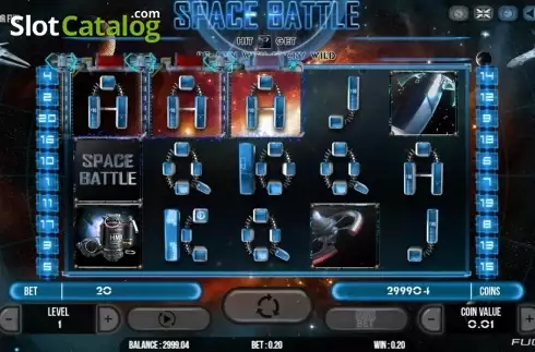 Скрин3. Space Battle слот
