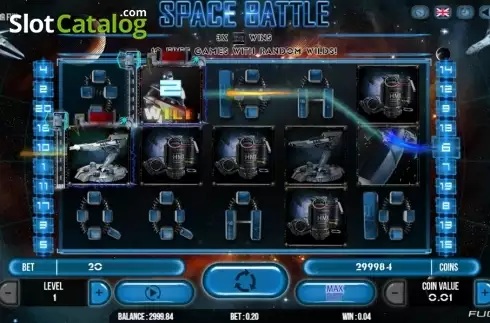 Скрин4. Space Battle слот