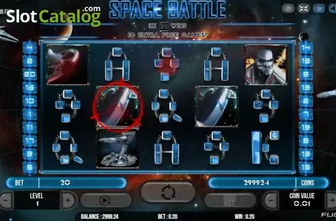 Скрин5. Space Battle слот