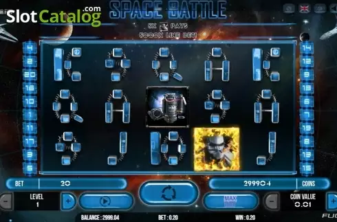 Скрин6. Space Battle слот