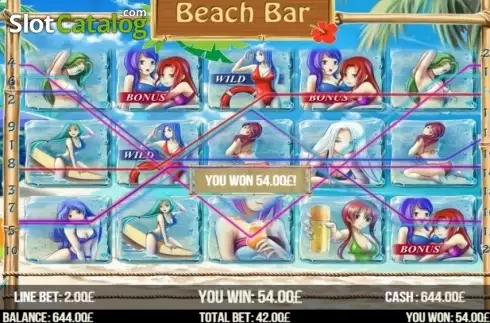 Скрин5. Beach Bar слот
