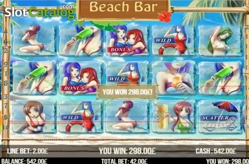 Скрин7. Beach Bar слот