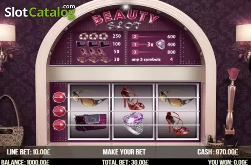 Скрин2. Beauty Slot слот