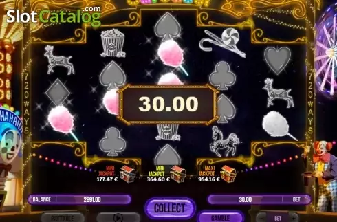 Скрин3. Carousel (Fugaso) слот