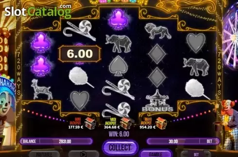 Скрин4. Carousel (Fugaso) слот