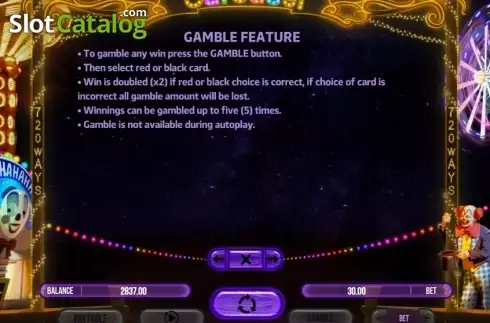 Скрин9. Carousel (Fugaso) слот