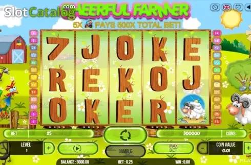 Скрин2. Cheerful Farmer слот