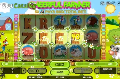 Скрин3. Cheerful Farmer слот