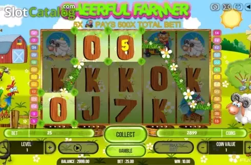 Скрин5. Cheerful Farmer слот