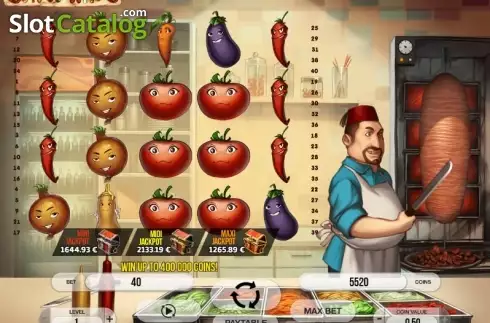 Скрин2. Grill King слот