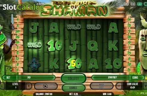 Скрин4. Treasure Of Shaman слот