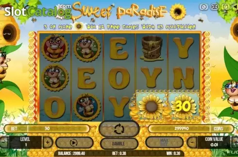 Скрин5. Sweet Paradise слот
