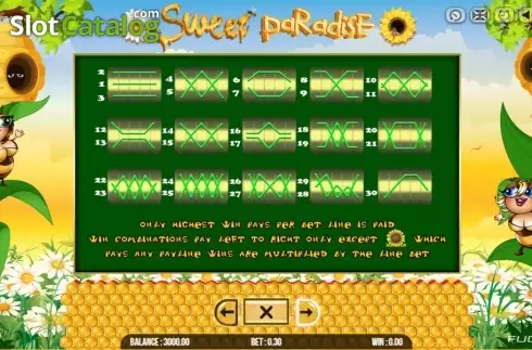 Скрин8. Sweet Paradise слот