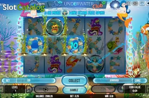 Скрин4. Sea Underwater Club слот