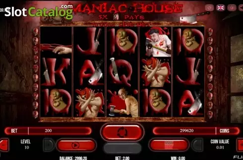 Скрин2. Maniac House слот