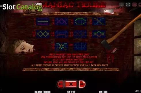 Скрин7. Maniac House слот