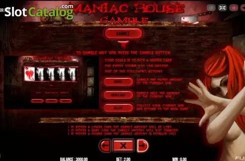 Скрин8. Maniac House слот