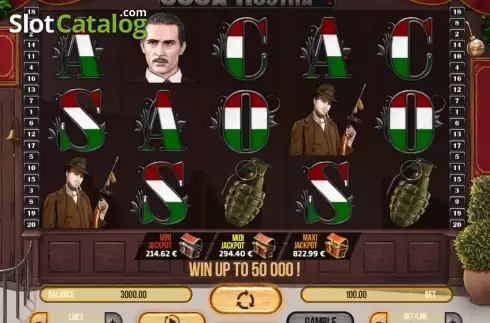 Скрин2. Cosa Nostra слот