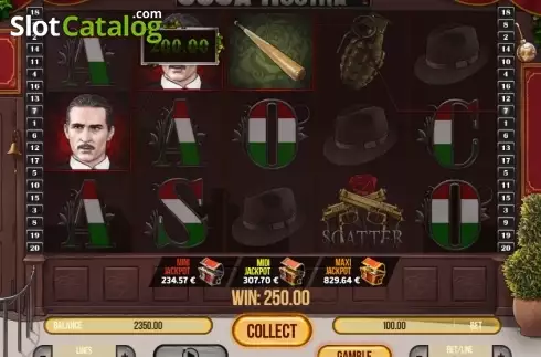 Скрин4. Cosa Nostra слот
