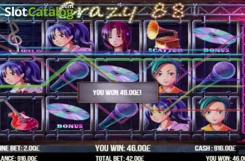 Скрин3. Crazy 88 слот