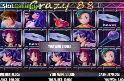 Скрин4. Crazy 88 слот