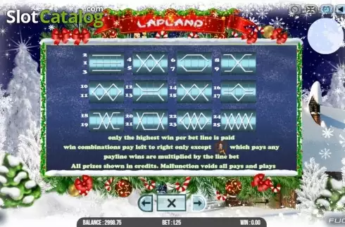 Скрин7. Lapland слот