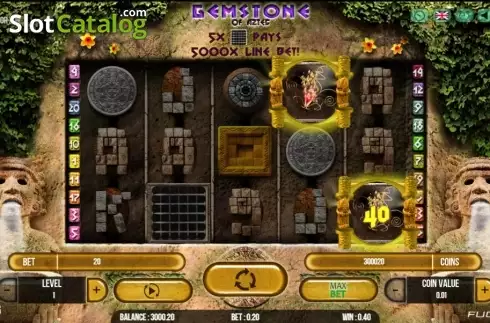 Скрин4. Gemstone Of Aztec слот