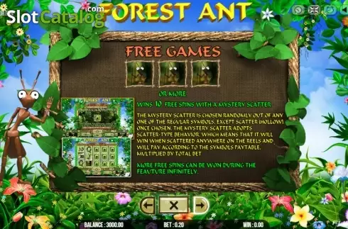 Скрин9. Forest Ant слот