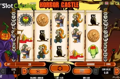 Скрин2. Horror Castle слот