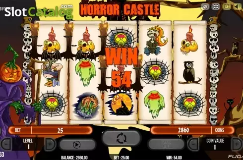 Скрин4. Horror Castle слот