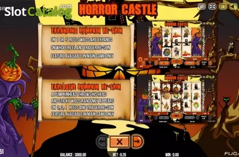 Скрин8. Horror Castle слот