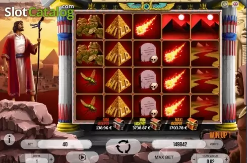 Скрин2. Plagues Of Egypt слот