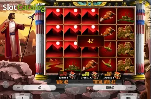 Скрин3. Plagues Of Egypt слот