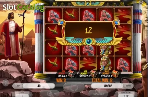 Скрин4. Plagues Of Egypt слот