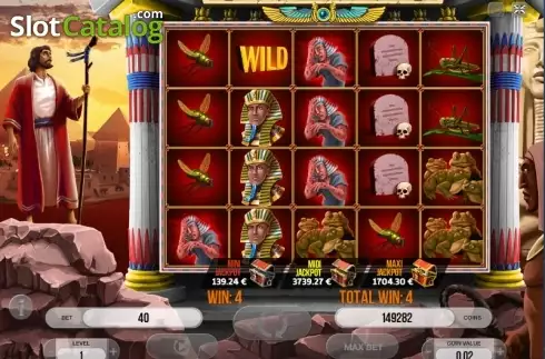 Скрин5. Plagues Of Egypt слот