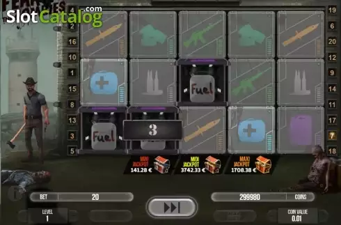 Скрин4. Fear The Zombies слот