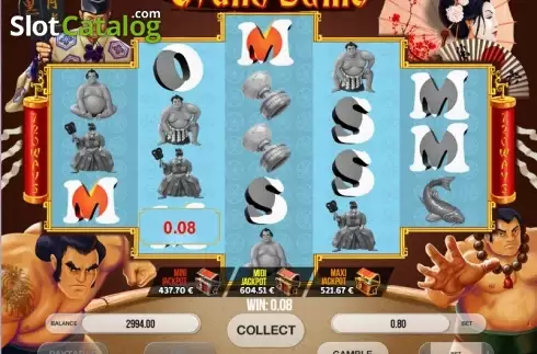 Скрин3. Grand Sumo слот