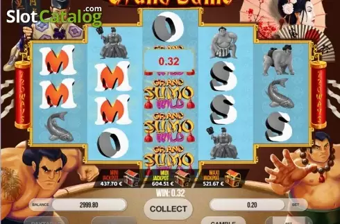Скрин4. Grand Sumo слот