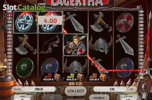 Скрин4. Lagertha слот