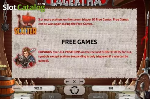 Скрин7. Lagertha слот