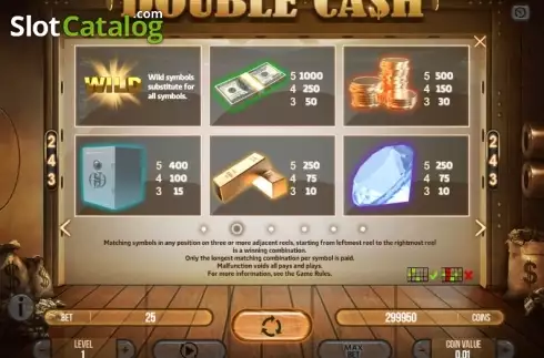 Скрин6. Double Cash слот