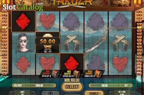 Скрин4. Yakuza (Fugaso) слот