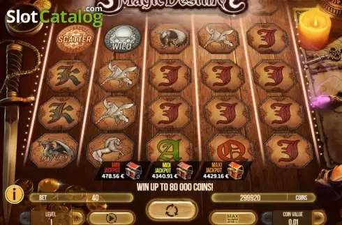 Скрин2. Magic Destiny слот