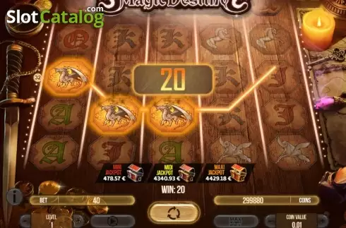 Скрин3. Magic Destiny слот