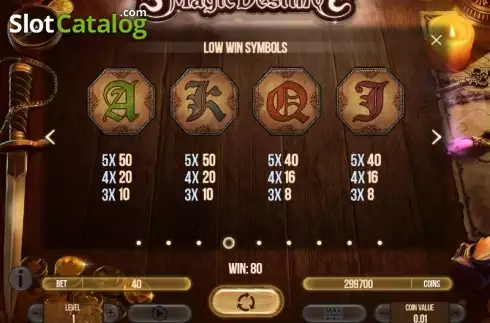 Скрин8. Magic Destiny слот