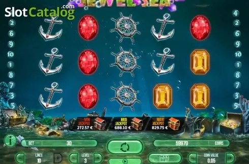 Скрин2. Jewel Sea слот